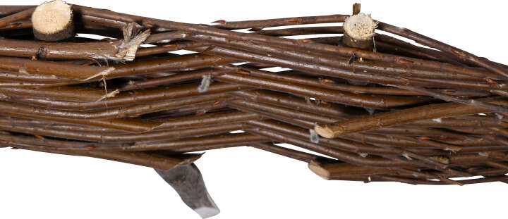 dobar Beeteinfassungen aus Weide